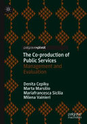 The Co-production of Public Services