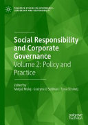 Social Responsibility and Corporate Governance