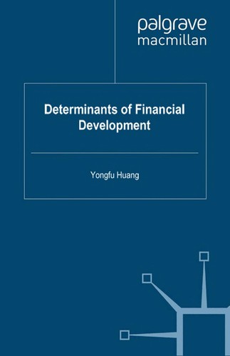 Determinants of financial development