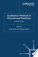 Qualitative Methods in International Relations