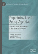 Explaining Local Policy Agendas