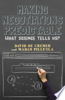 Making Negotiations Predictable