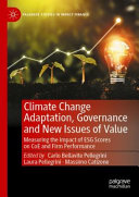 Climate Change Adaptation, Governance and New Issues of Value