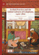 Scribal Practice and the Global Cultures of Colophons, 1400–1800
