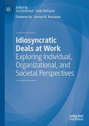 Idiosyncratic Deals at Work