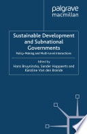 Sustainable Development and Subnational Governments