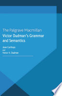 Victor Dudman's Grammar and Semantics