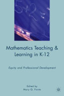 Mathematics Teaching and Learning in K-12