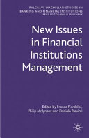 New Issues in Financial Institutions Management