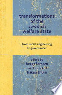 Transformations of the Swedish Welfare State