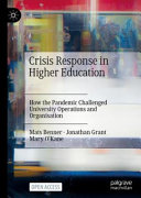 Crisis Response in Higher Education