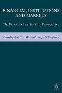Financial Institutions and Markets