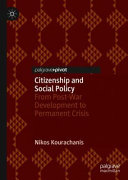 Citizenship and Social Policy
