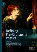 Defining Pre-Raphaelite Poetics