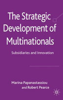 The Strategic Development of Multinationals