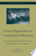 Critical Approaches to Comparative Education